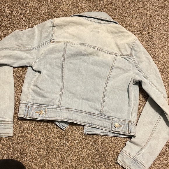 Jean jacket womens size Medium - Picture 2 of 4